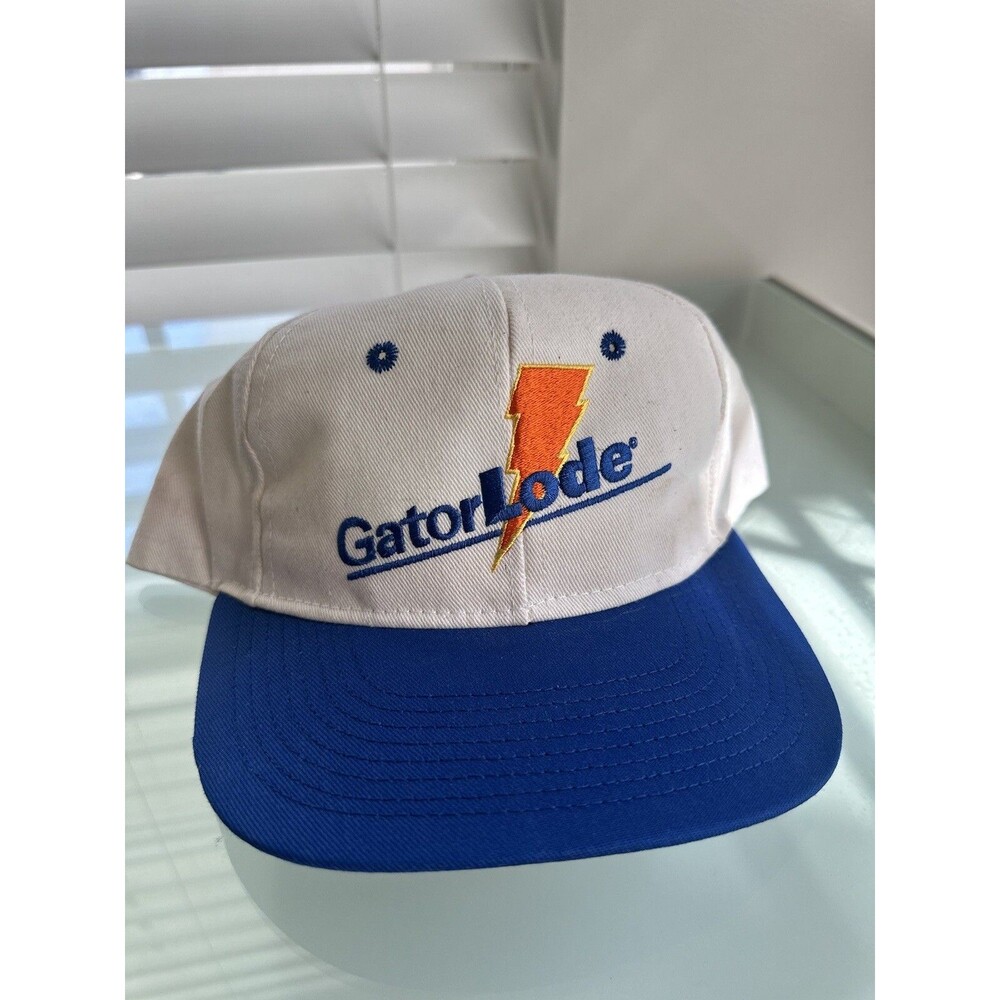 Vintage 80s GatorLode By Gatorade Quencher Caused “The Flu Game” SnapbacksRare